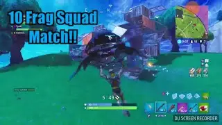 Chill SQUAD match. Carrying hard. Fortnite br