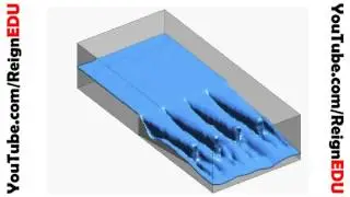 Water Flow Through Dam Simulation on ANSYS R16.0 - ReignEdu #1.82