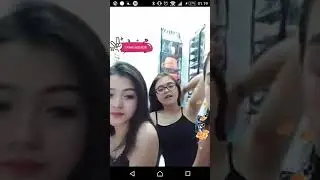 tiga cewek cantik lagi bigo live sambil menggunakan pakayan ketat