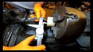 Making shims on my old South Bend lathe