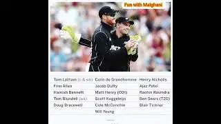New Zealand scaud against Pakistan