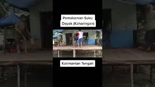 pemakaman suku dayak