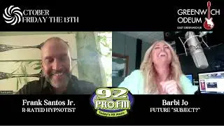 Hypnotist Frank Santos Jr. chats with PRO-FM about our Friday the 13th show at the Greenwich Odeum!
