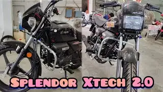 Hero Splendor Xtech 2.0 is 🔥 | Quick walk around | Price Milage 🤟