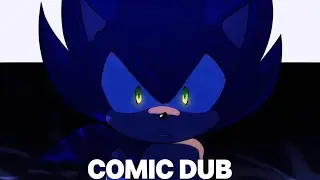 Dark Sonic Vs. Shadow (SONIC COMIC DUB)