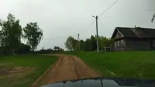 утренний Объезд села Абди. Улицы Октябрьская и Лесная #абди #тюлячинскийрайон