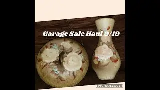 Vintage Garage Sale Haul 9/19/2019