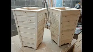 Декоративное кашпо для цветов. Делаем сами.