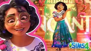 ENCANTO - CRIEI MIRABEL MADRIGAL DA DISNEY NO THE SIMS 4