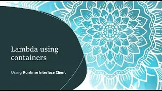 Create Lambda using Runtime Interface Client Node JS