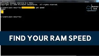 Find Your Pc Ram Speed | Ram Speed Find CMD | hacksterzack