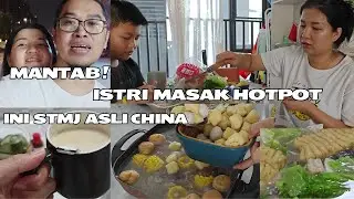 Mantab! ISTRI Bikinin STMJ dan Masak Hotpot
