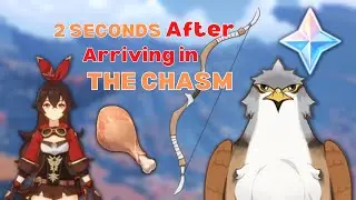 Genshin Players 2 Seconds After arriving in THE CHASM...