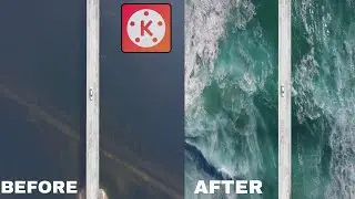 KineMaster Masking & LumaFade Tutorial | How to Replace Backgrounds with Ocean Waves