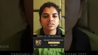 Rank 1 NEET 2022 Tanishka | Biology में सिर्फ और सिर्फ ये पढ़िए