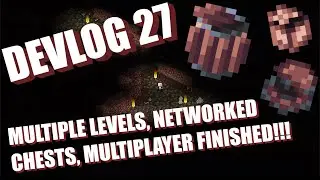 Isometria Devlog 27 - Multiple Levels and Networked Chests - Made with Pygame and Python