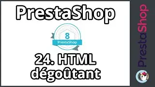 Tuto PrestaShop 8 - SEO - HTML dégoûtant (ép. 24)