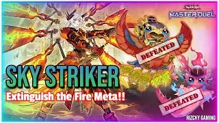 Can Sky Striker Extinguished the Fire META?! - Decklist & Replays【Master Duel】