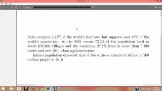 Beginners' Error in LaTeX - 