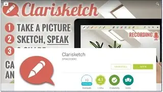 Clarisketch: Narrate & Annotate Pictures for Teaching or Collaboration