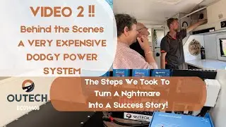A VERY EXPENSIVE USELESS CARAVAN POWER SYSTEM: How We Fixed It!  Video 2