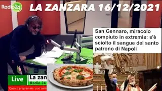 Cruciani, la pizza napoletana e San Gennaro | LA ZANZARA 16/12/2021