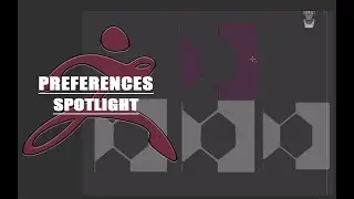 【ZBrush 2022】【memo】preferences:Spotlight
