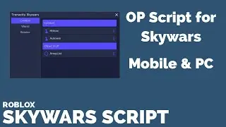 Roblox skywars script | sketchware.xyz