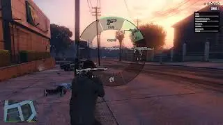 GTA 5 резня на закате