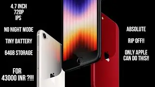 iPhone SE 2022 is just BAD VALUE.