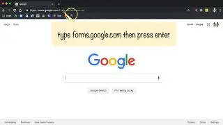 Forms: Create a New Google Form