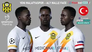 PES 2021 - Aly Malle Face | Yeni Malatyaspor | PES 2020