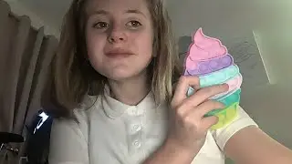 ASMR WITH FIDGETS ( a bit of talking )