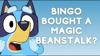 BINGO GOT A MAGIC BEANSTALK?! - BLUEY LET'S PLAY - HAMMERBARN