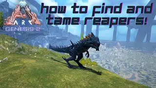 How to TAME a REAPER in ARK!