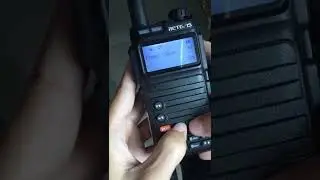 NEW Verion RA85 GMRS Handheld Radio Change Bandwidth