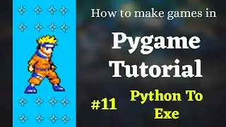 Python to exe -Pygame tutorial 11 in hindi | Pygame Tutorial | How to convert .py file to exe.