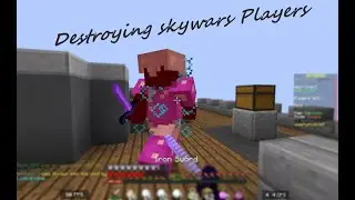 Destroying skywars players on my birthday | Skywars Highlights