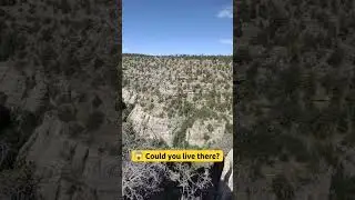 Amazing View of some Cliff Dwellings