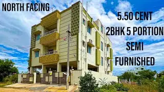 5.50CENT 2BHK 5 PORTION RENTAL INCOME PROPERTY- KALAPATTI- 6 EB SERVICE-58 K RENTAL INCOME- 3YRS OLD