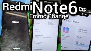 Redmi Note 6 Pro Auto EDL Fix | Hang logo Fix | Dead Fix By Emmc Change | bd ic master rony