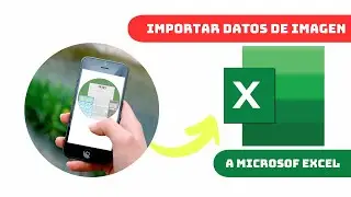 ✅Como IMPORTAR DATOS desde una IMAGEN a Excel | 2024👀