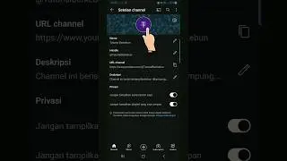 CARA BUAT FOTO PROFIL CHANNEL MENARIK 