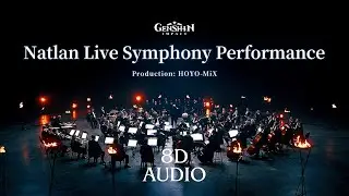 Experience The Epic Natlan Symphony Live With 8d Audio Remix | #Live #Natlan #GenshinImpact