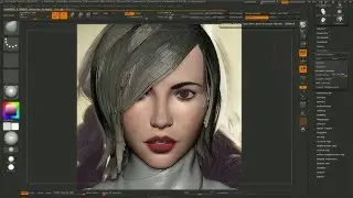 Fibermesh Timelapse - Medium Length Hair