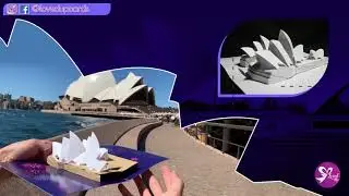 The World Famous Icon In 3D Paper | LovedUp Cards Australia