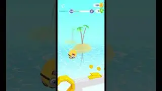 Gameplay top mobile games Relaxing n satisfying game iOS/ANDROID Hopping Heads  #shorts Level 20
