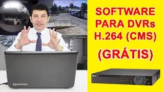 CMS H264 Grátis para monitorar DVRs NVRs e Cameras IPs