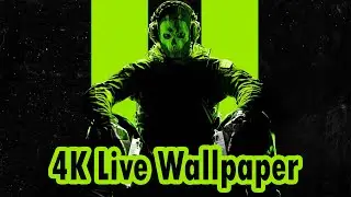 FHD 60FPS Live Wallpaper | Green Ghost (BO3)
