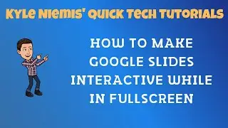 How to make Google Slides interactive while still being fullscreen